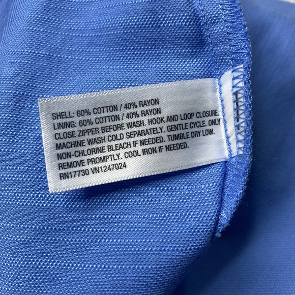 A New Day Mini Dress Women's‎ Size 6 Blue Fit & Flare V-Neck Elastic Back Waist - Picture 12 of 13